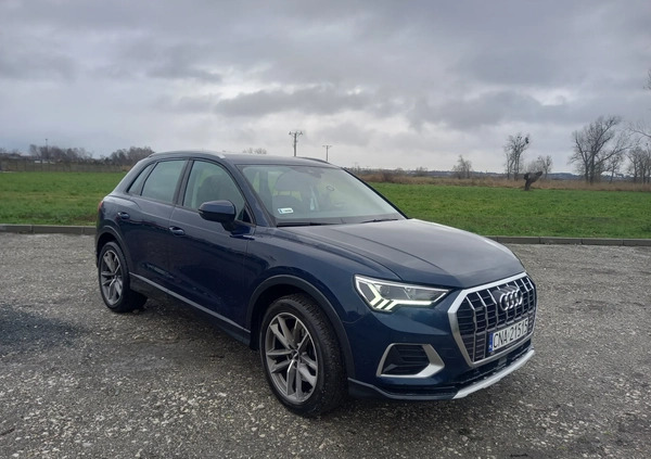 Audi Q3 cena 150000 przebieg: 77000, rok produkcji 2020 z Dobiegniew małe 326